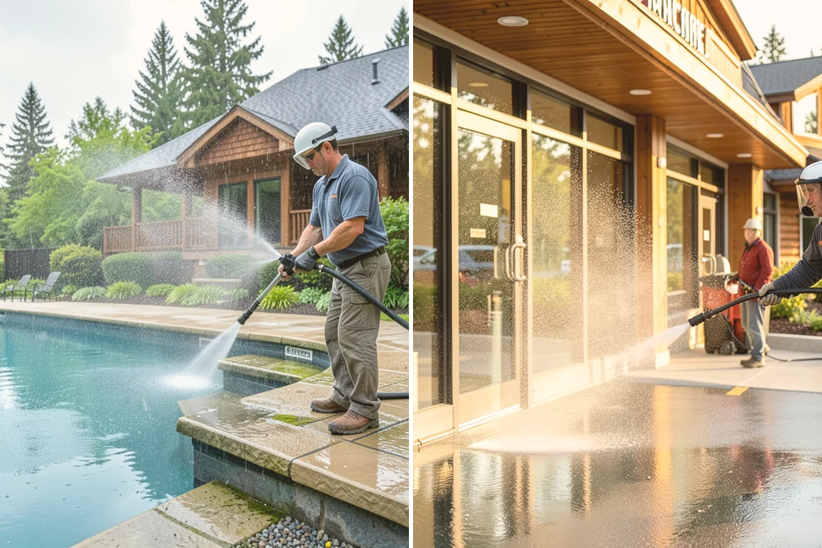 Spring Exterior Cleaning in Fife, Pierce County, WA - Walk the property and identify shaded, growth-prone zones