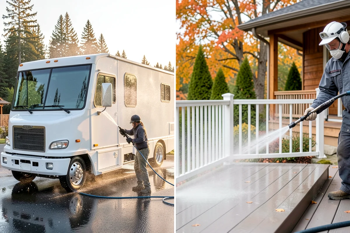 Spring Exterior Cleaning in Gig Harbor, Pierce County, WA - Walk the property and identify shaded, growth-prone zones