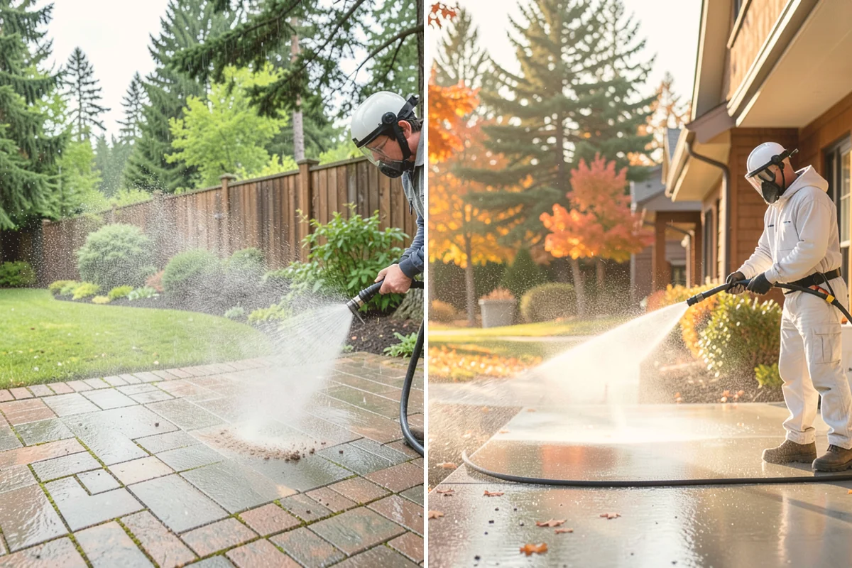 Spring Exterior Cleaning in Index, Snohomish County, WA - Walk the property and identify shaded, growth-prone zones