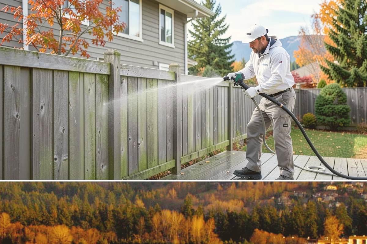 Spring Exterior Cleaning in Kenmore, King County, WA - Late March through May is ideal, once the heavy rains ease but before summer sun locks winter growth into the surface.