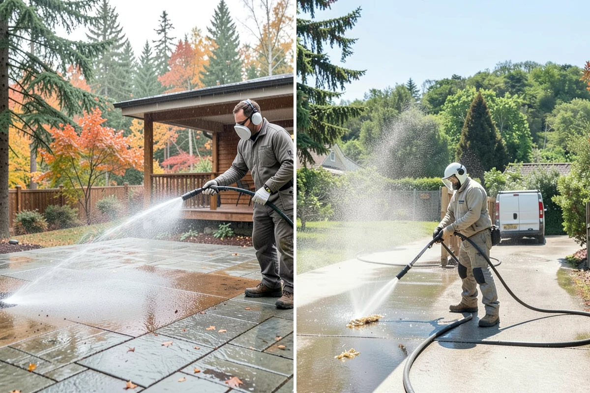 Spring Exterior Cleaning in Lake Forest Park, King County, WA - Walk the property and identify shaded, growth-prone zones