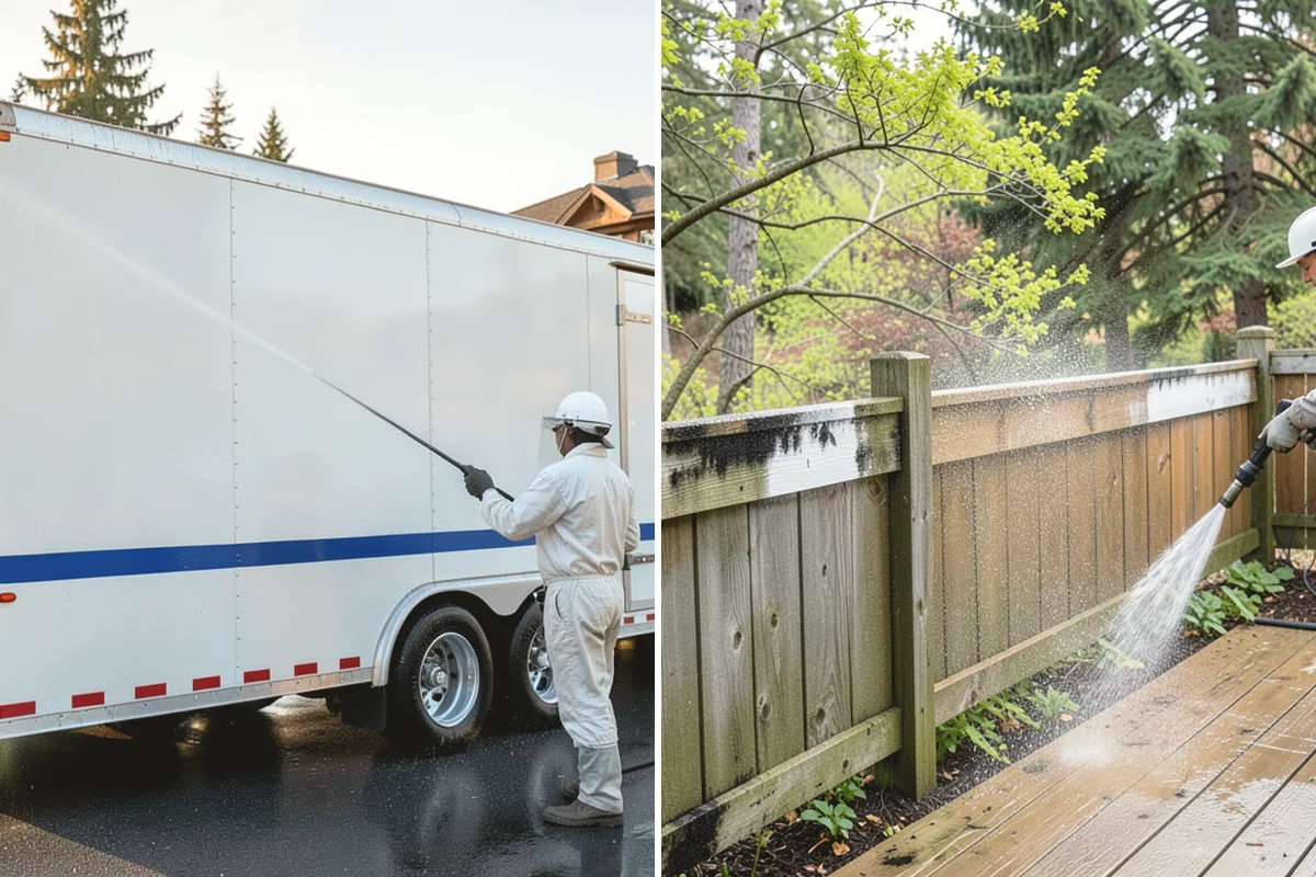 Spring Exterior Cleaning in Lake Stevens, Snohomish County, WA - Walk the property and identify shaded, growth-prone zones