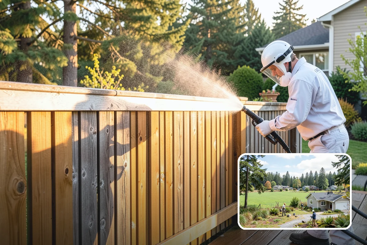 Spring Exterior Cleaning in Lyman, Skagit County, WA - Removes the algae and pollen that accumulate over a soggy Washington winter