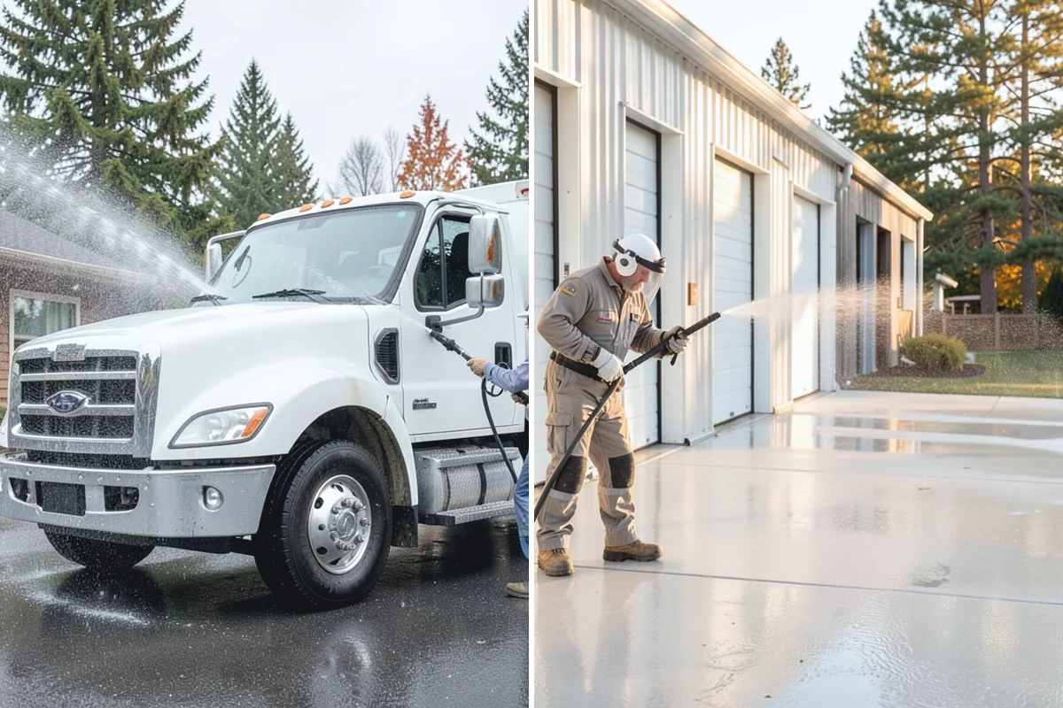 Spring Exterior Cleaning in Marysville, Snohomish County, WA - Walk the property and identify shaded, growth-prone zones