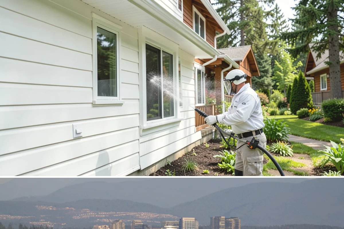Spring Exterior Cleaning in Medina, King County, WA - Late March through May is ideal, once the heavy rains ease but before summer sun locks winter growth into the surface.