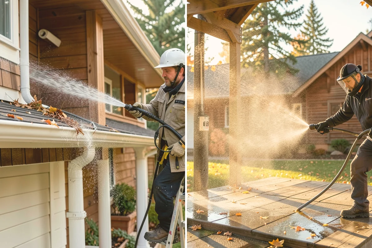 Spring Exterior Cleaning in Milton, King County, WA - Walk the property and identify shaded, growth-prone zones