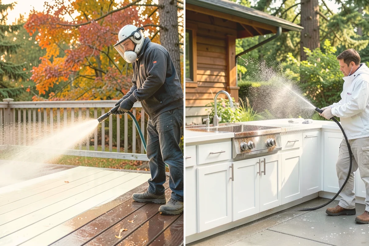 Spring Exterior Cleaning in Mount Vernon, Skagit County, WA - Walk the property and identify shaded, growth-prone zones