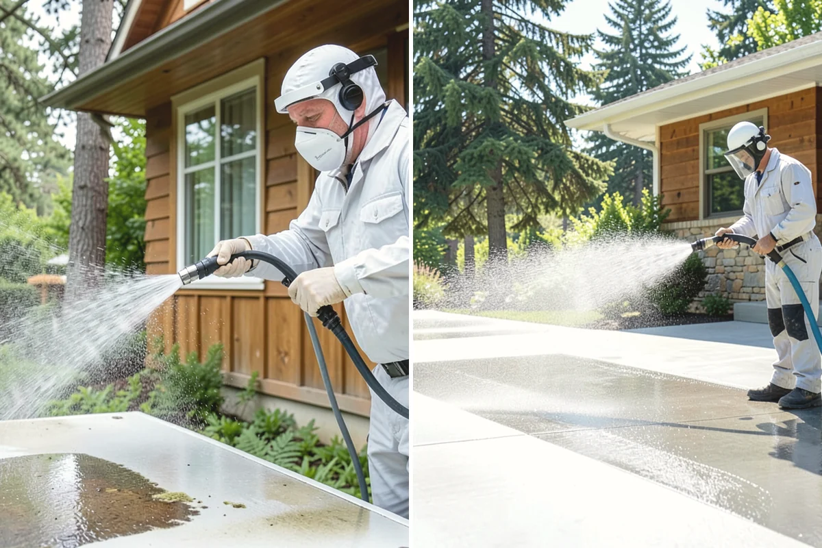 Spring Exterior Cleaning in Mountlake Terrace, Snohomish County, WA - Walk the property and identify shaded, growth-prone zones