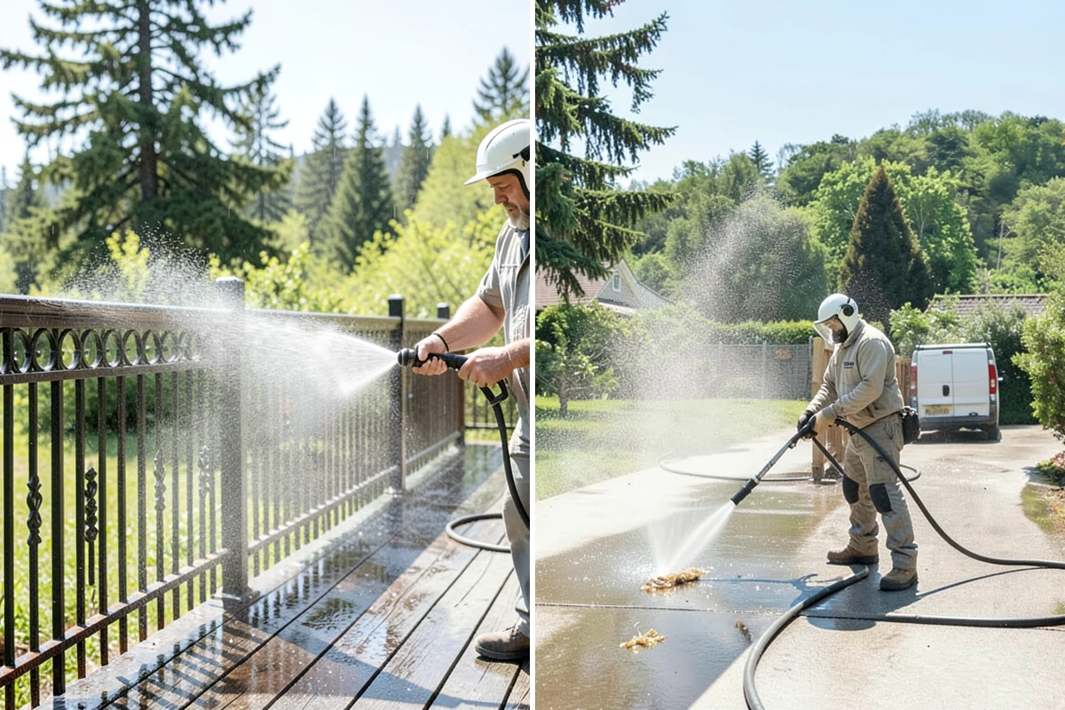 Spring Exterior Cleaning in Normandy Park, King County, WA - Walk the property and identify shaded, growth-prone zones