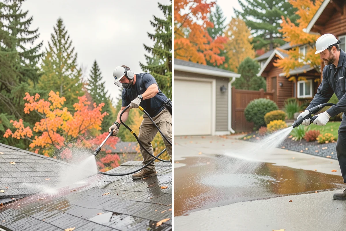Spring Exterior Cleaning in Orting, Pierce County, WA - Walk the property and identify shaded, growth-prone zones