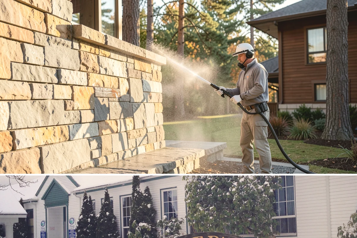 Spring Exterior Cleaning in Pacific, King County, WA - Late March through May is ideal, once the heavy rains ease but before summer sun locks winter growth into the surface.