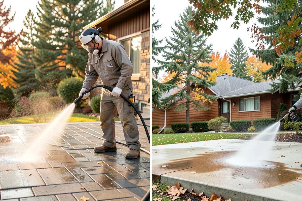 Spring Exterior Cleaning in Puyallup, Pierce County, WA - Walk the property and identify shaded, growth-prone zones