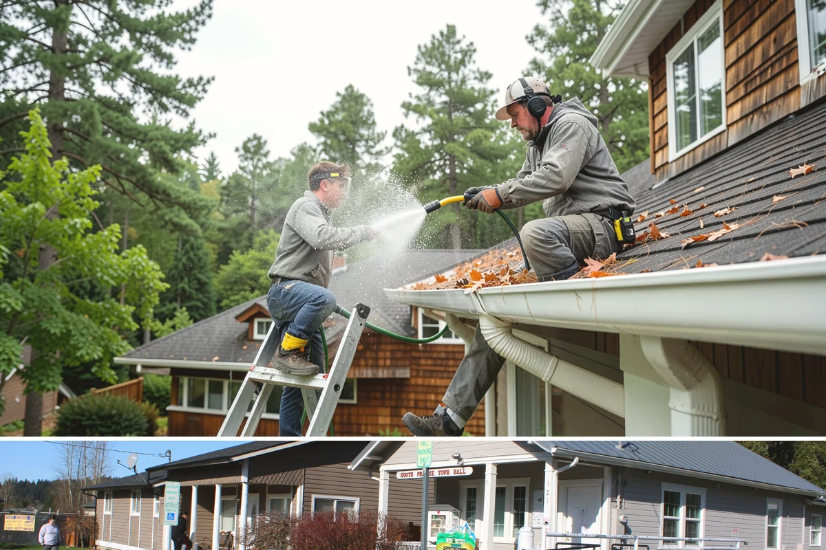 Spring Exterior Cleaning in South Prairie, Pierce County, WA - Late March through May is ideal, once the heavy rains ease but before summer sun locks winter growth into the surface.