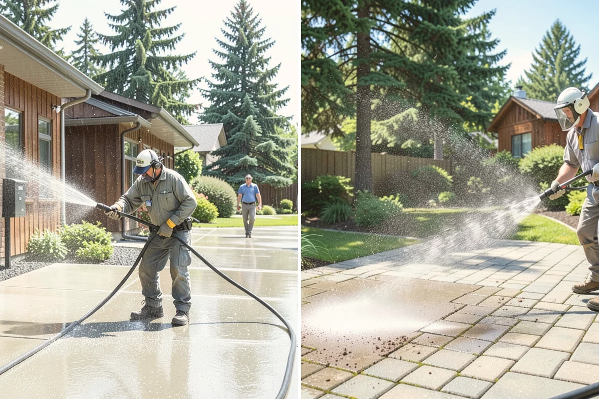 Spring Exterior Cleaning in Stanwood, Snohomish County, WA - Walk the property and identify shaded, growth-prone zones