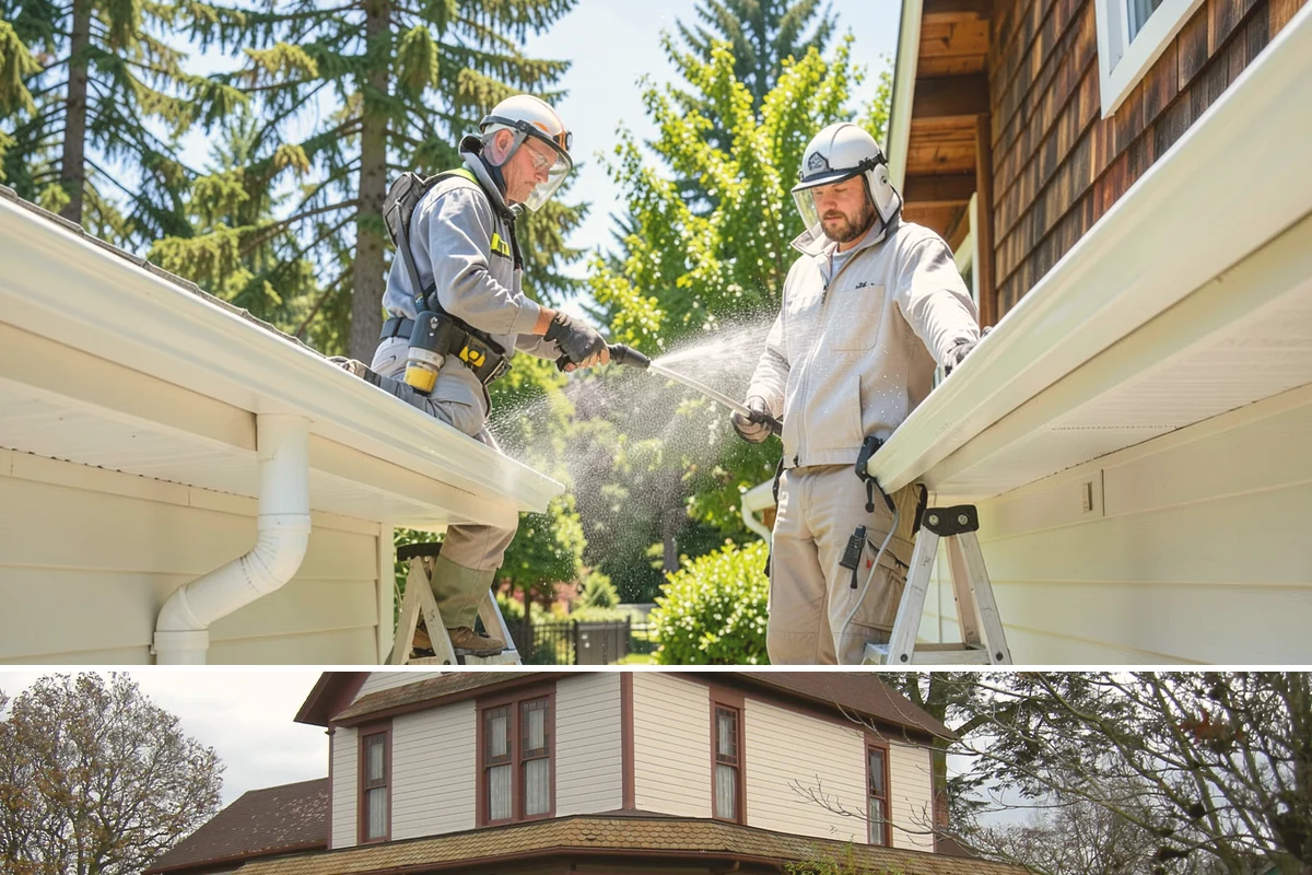 Spring Exterior Cleaning in Sumner, Pierce County, WA - Late March through May is ideal, once the heavy rains ease but before summer sun locks winter growth into the surface.