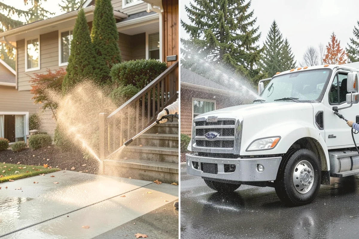 Spring Exterior Cleaning in Tacoma, Pierce County, WA - Walk the property and identify shaded, growth-prone zones