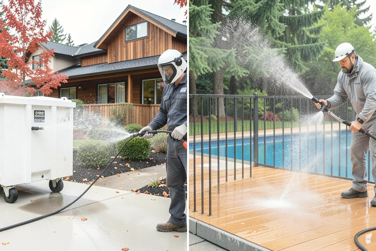 Spring Exterior Cleaning in Tukwila, King County, WA - Walk the property and identify shaded, growth-prone zones