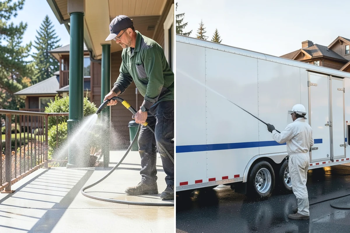 Spring Exterior Cleaning in Woodinville, King County, WA - Walk the property and identify shaded, growth-prone zones