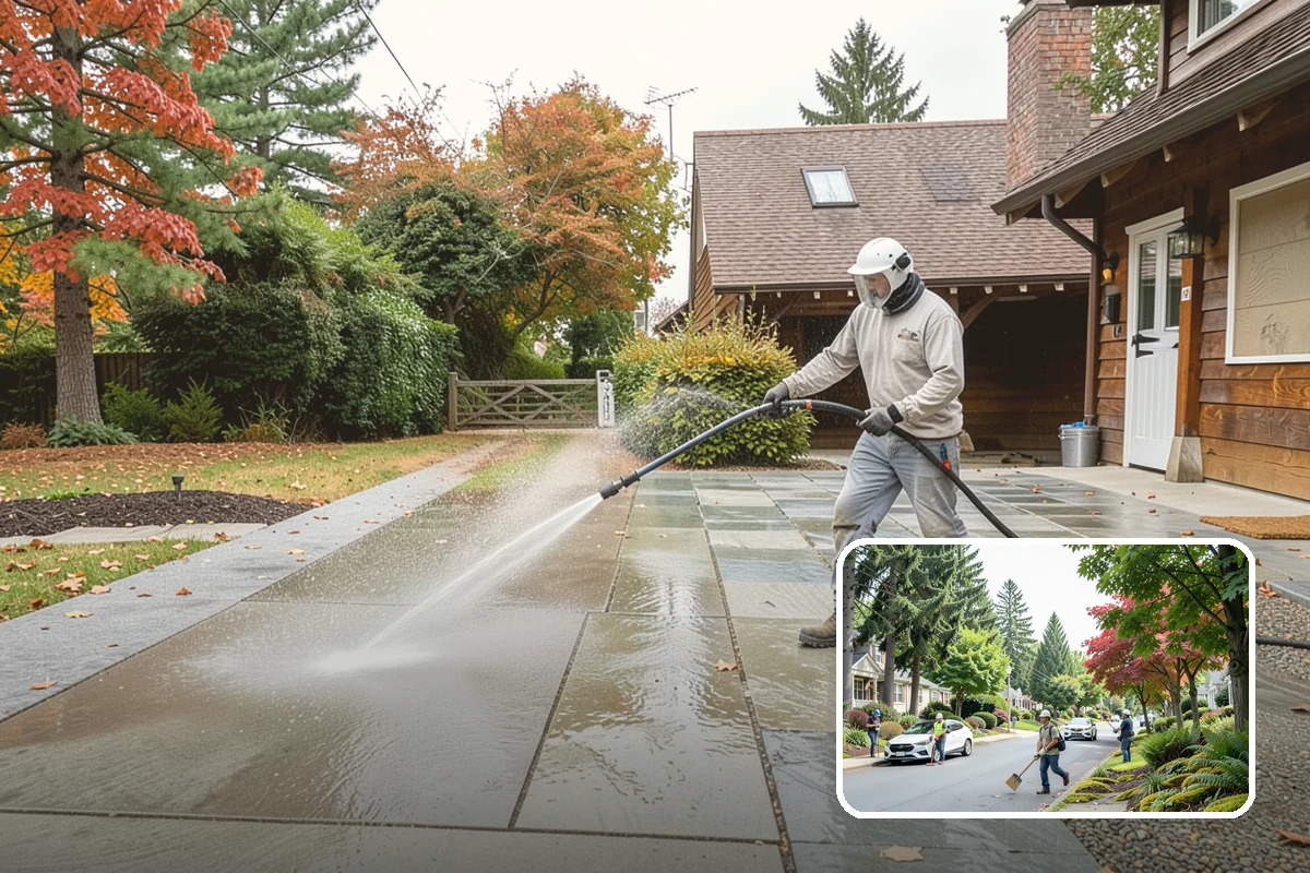Stain Stripping in Beaux Arts Village, King County, WA - Removes failing coatings and old sealers cleanly