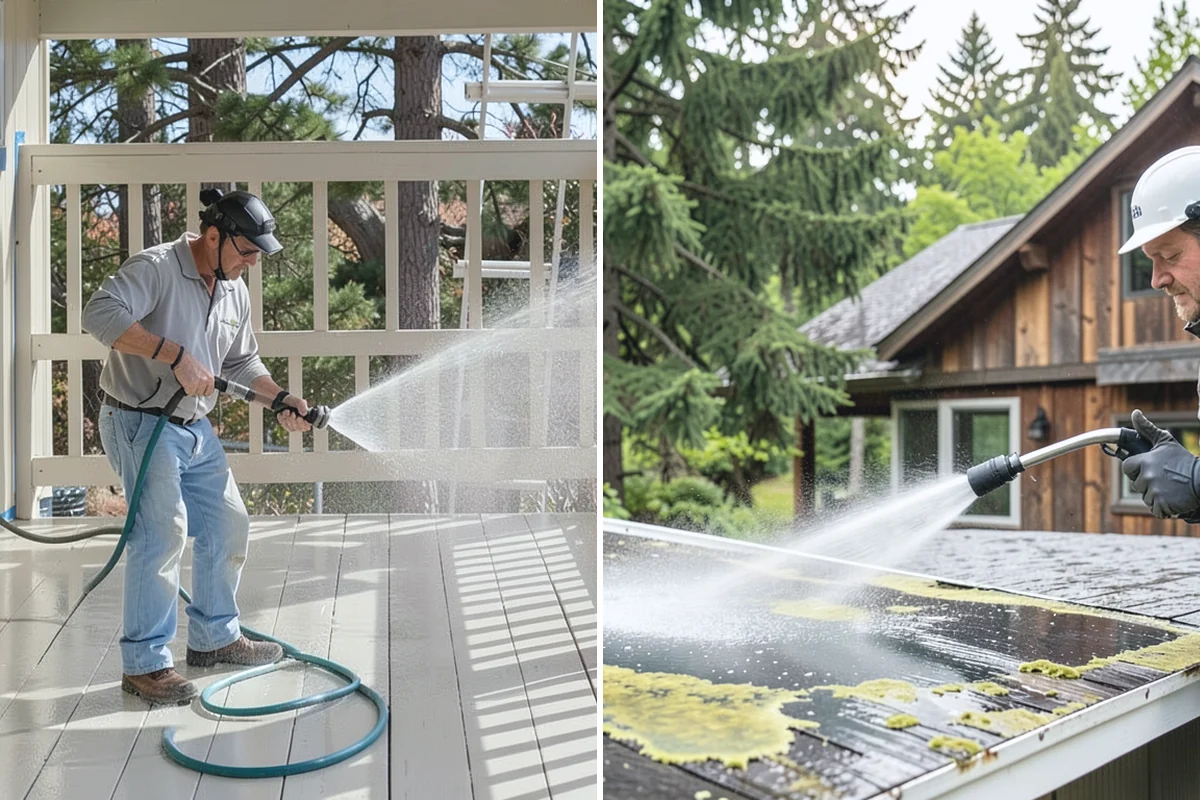 Stain Stripping in Beaux Arts Village, King County, WA - Test the coating and confirm the right stripping approach