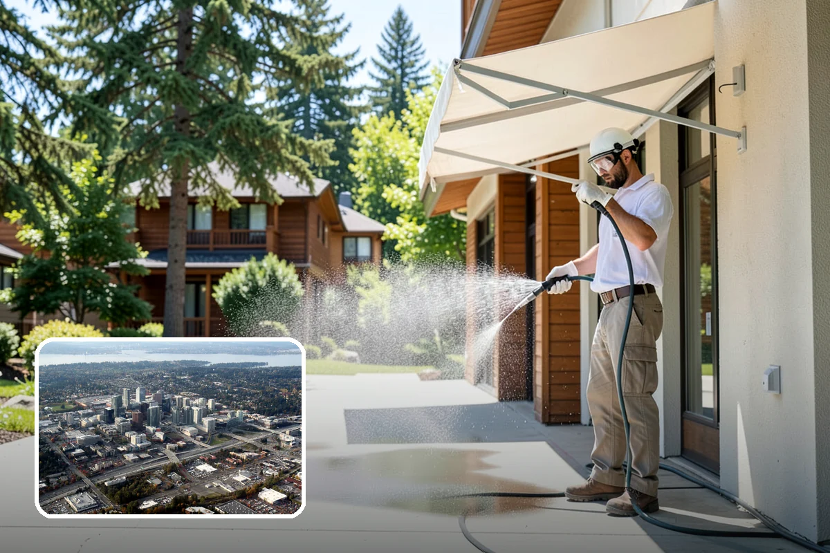 Stain Stripping in Bellevue, King County, WA - Removes failing coatings and old sealers cleanly