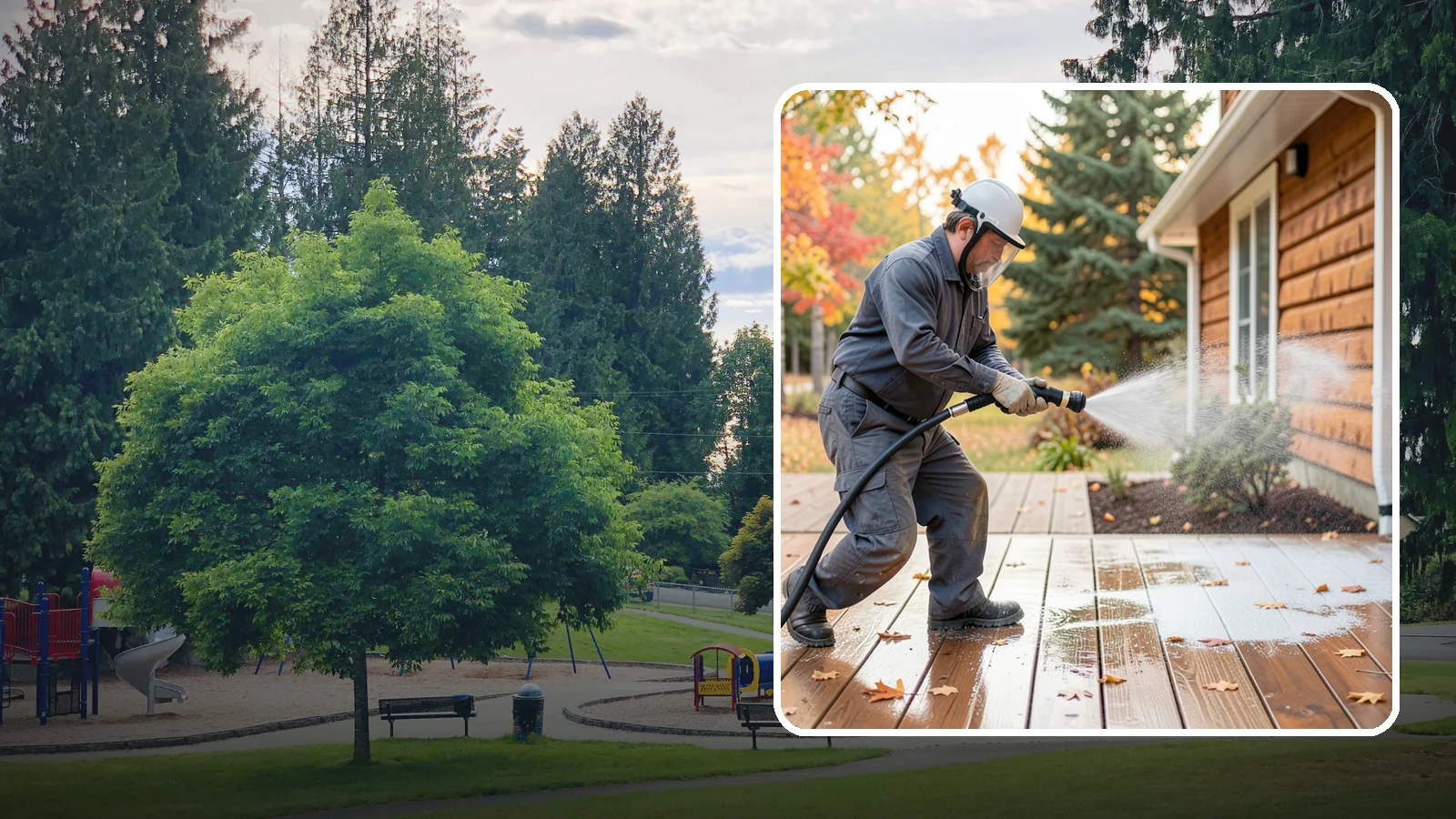 Stain Stripping in Bonney Lake, Pierce County, WA - Stain stripping removes failing coatings, old sealers, and deep discoloration from wood and hardscape surfaces before refinishing.
