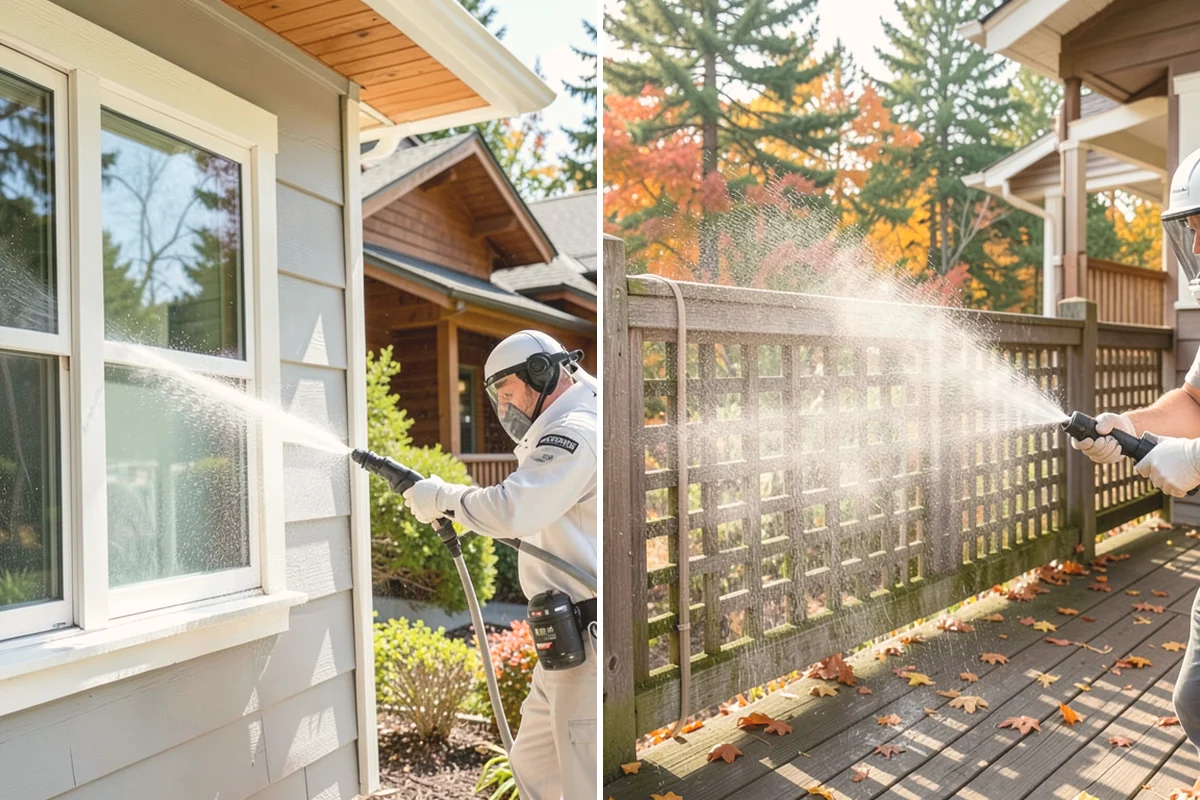 Stain Stripping in Brier, Snohomish County, WA - Test the coating and confirm the right stripping approach