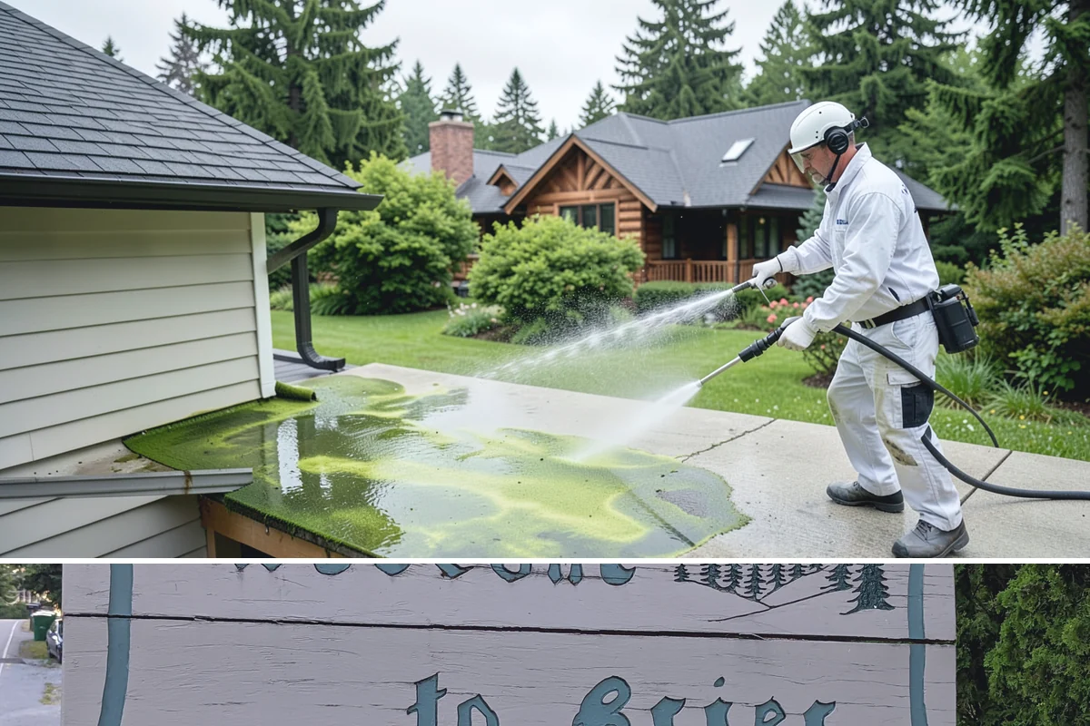 Stain Stripping in Brier, Snohomish County, WA - Ideal in the drier months so the stripped surface can dry fully before new stain or sealer is applied.
