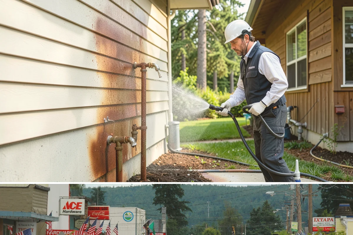 Stain Stripping in Carnation, King County, WA - Ideal in the drier months so the stripped surface can dry fully before new stain or sealer is applied.