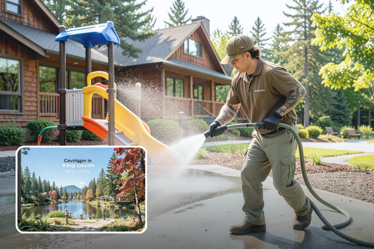 Stain Stripping in Covington, King County, WA - Removes failing coatings and old sealers cleanly