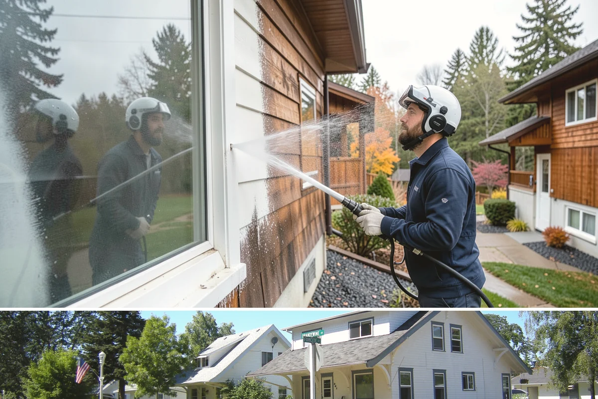 Stain Stripping in DuPont, Pierce County, WA - Ideal in the drier months so the stripped surface can dry fully before new stain or sealer is applied.
