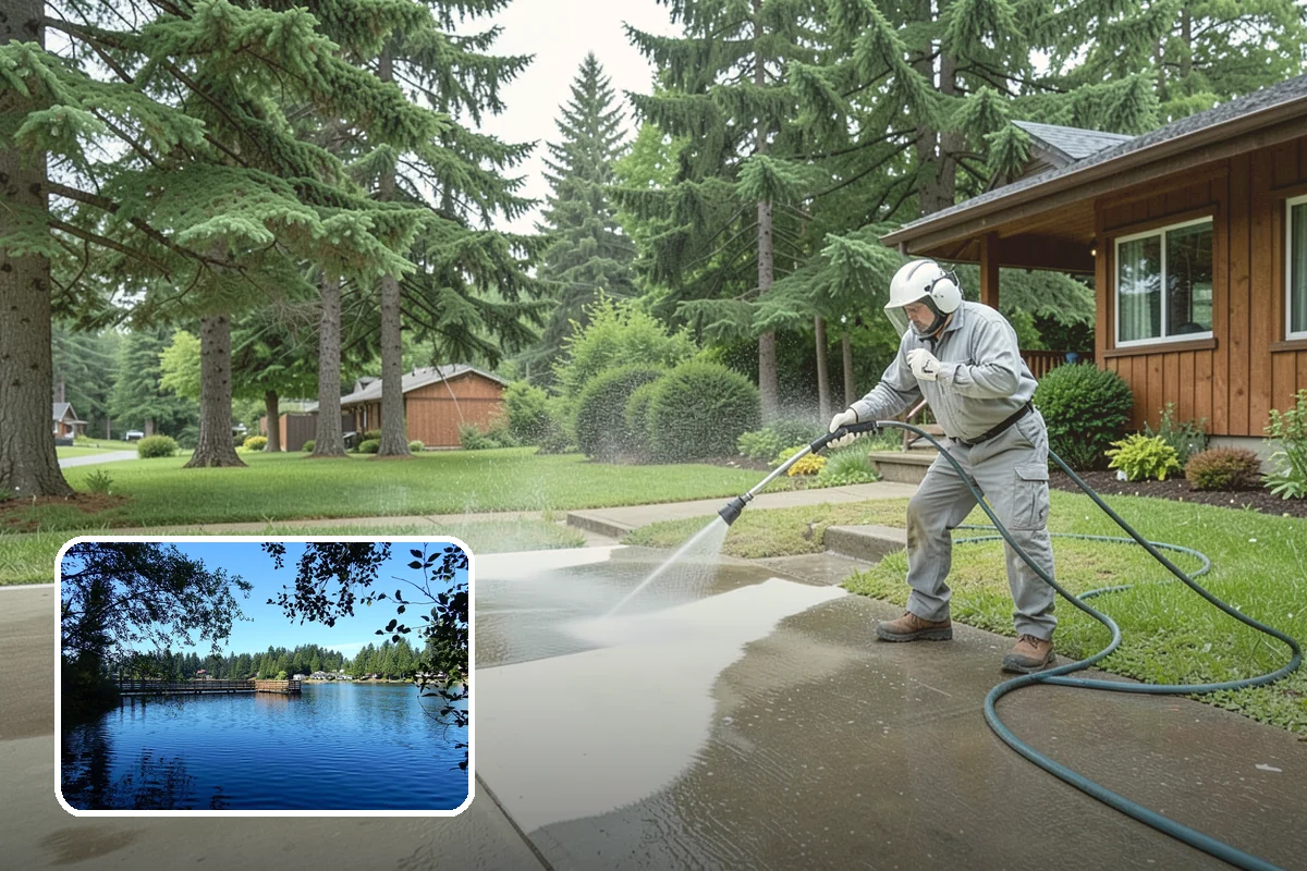 Stain Stripping in Federal Way, King County, WA - Removes failing coatings and old sealers cleanly