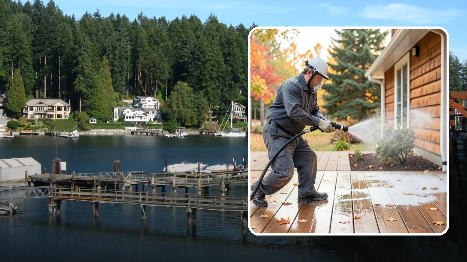 Stain Stripping in Gig Harbor, Pierce County, WA - Stain stripping removes failing coatings, old sealers, and deep discoloration from wood and hardscape surfaces before refinishing.
