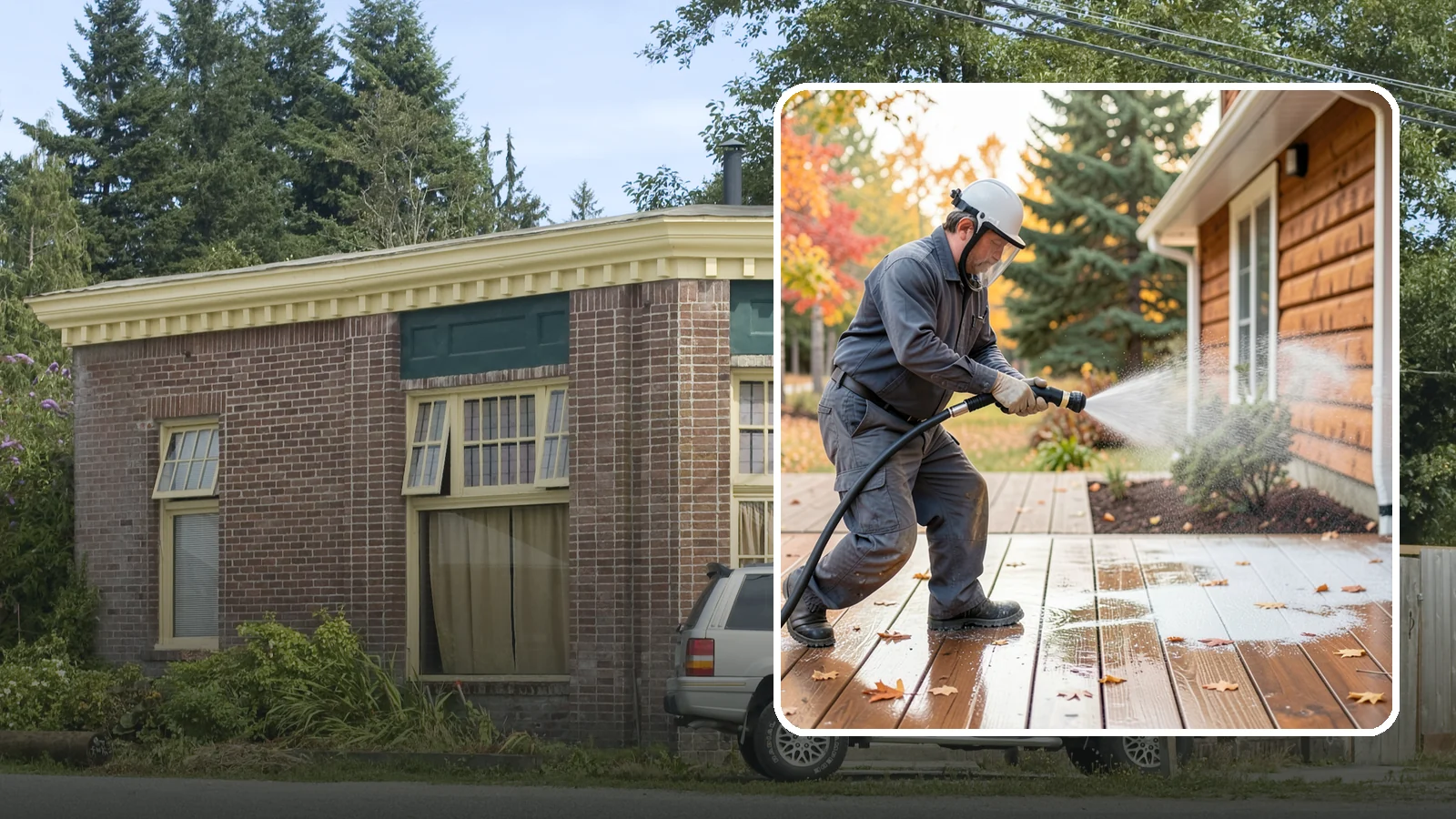Stain Stripping in Hamilton, Skagit County, WA - Stain stripping removes failing coatings, old sealers, and deep discoloration from wood and hardscape surfaces before refinishing.
