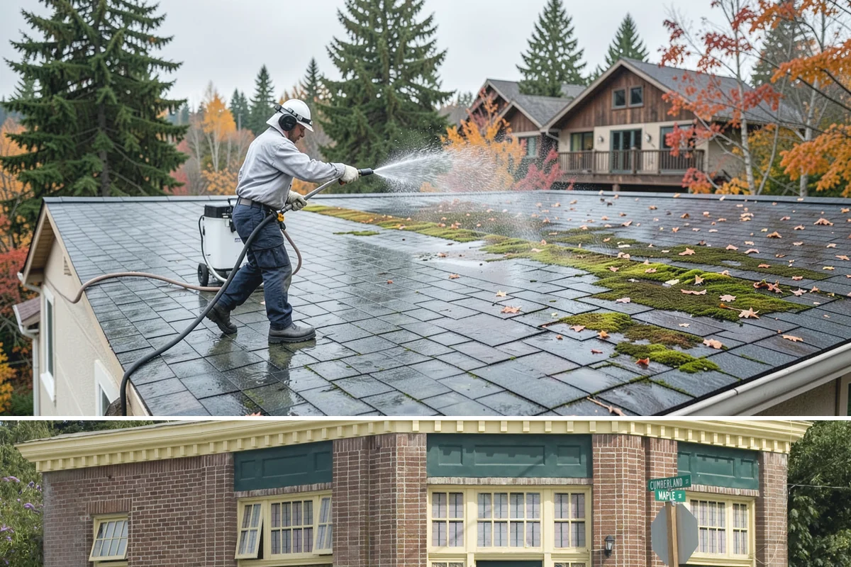 Stain Stripping in Hamilton, Skagit County, WA - Ideal in the drier months so the stripped surface can dry fully before new stain or sealer is applied.