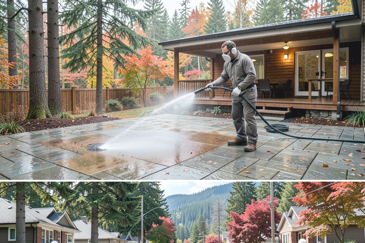 Stain Stripping in Hunts Point, King County, WA - Ideal in the drier months so the stripped surface can dry fully before new stain or sealer is applied.
