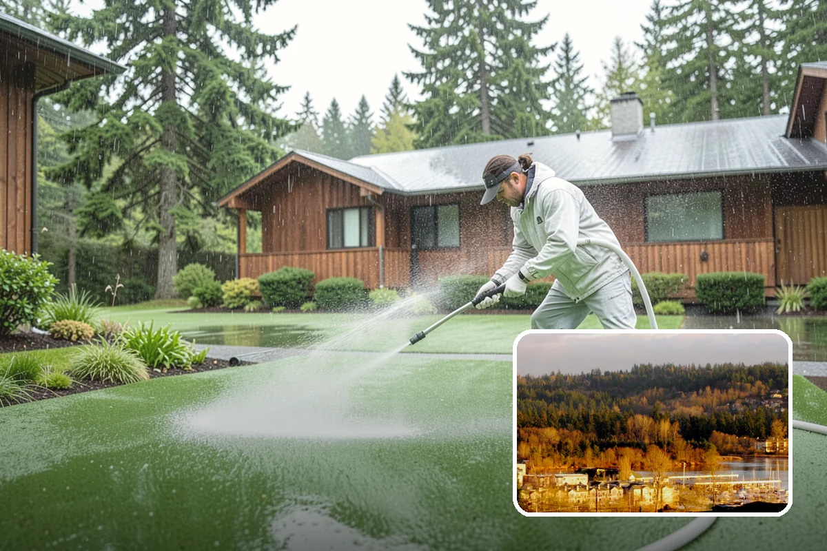 Stain Stripping in Kenmore, King County, WA - Removes failing coatings and old sealers cleanly