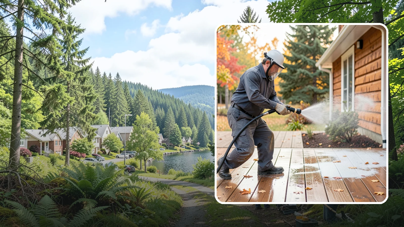 Stain Stripping in Lake Forest Park, King County, WA - Stain stripping removes failing coatings, old sealers, and deep discoloration from wood and hardscape surfaces before refinishing.