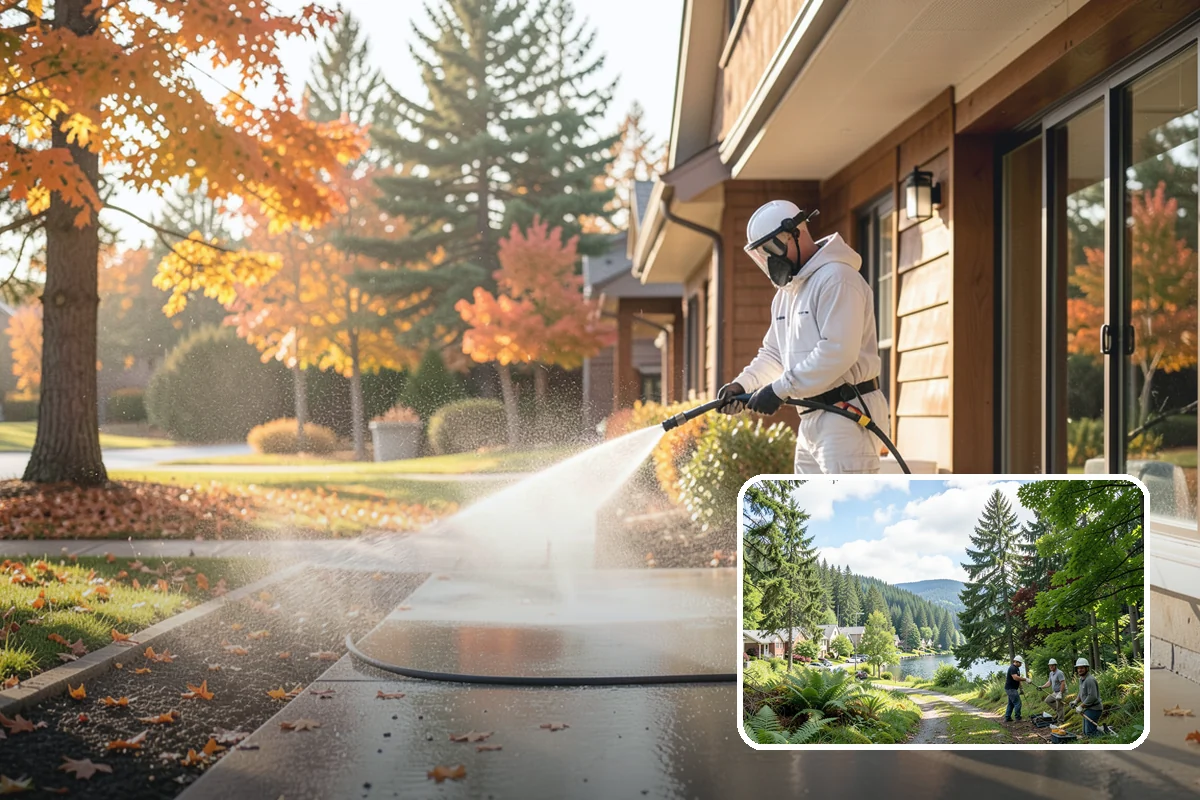 Stain Stripping in Lake Forest Park, King County, WA - Removes failing coatings and old sealers cleanly