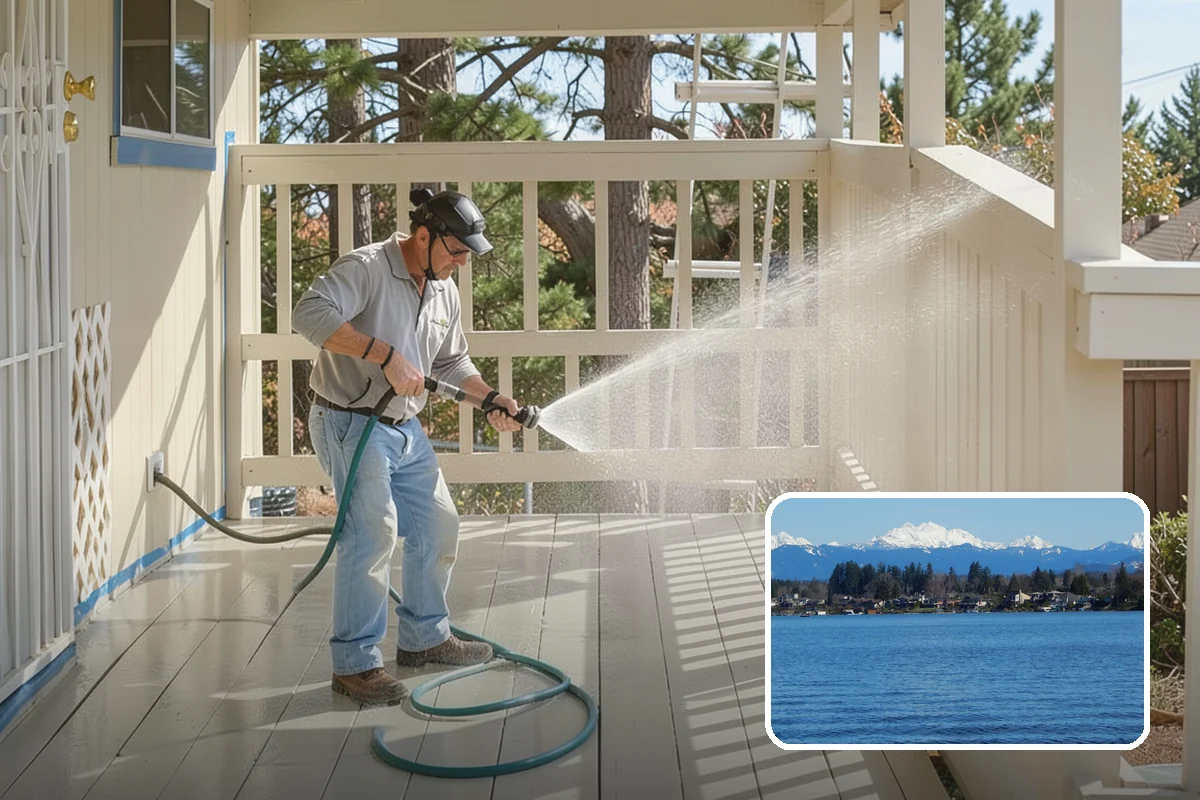 Stain Stripping in Lake Stevens, Snohomish County, WA - Removes failing coatings and old sealers cleanly
