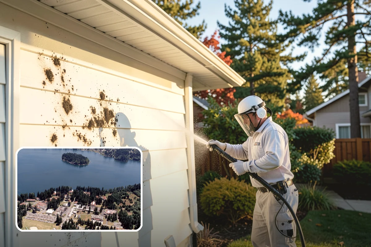 Stain Stripping in Lakewood, Pierce County, WA - Removes failing coatings and old sealers cleanly