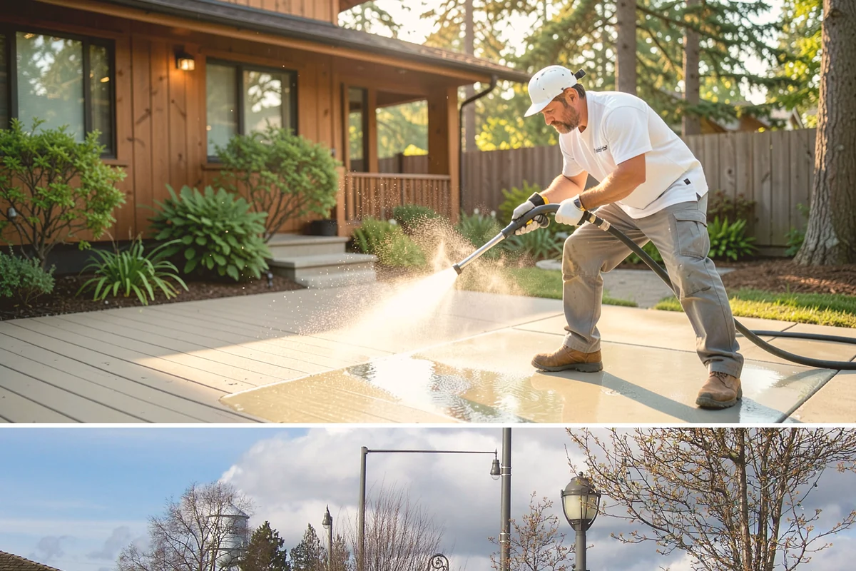 Stain Stripping in Marysville, Snohomish County, WA - Ideal in the drier months so the stripped surface can dry fully before new stain or sealer is applied.