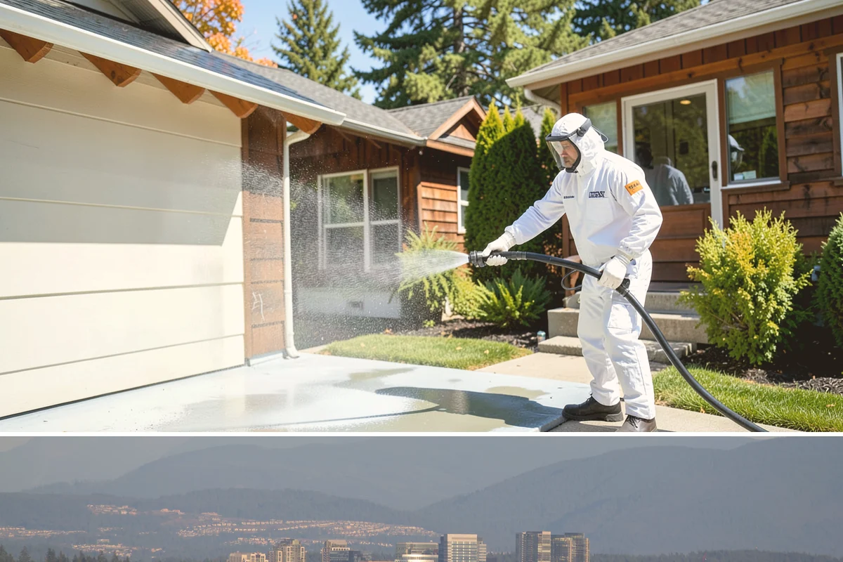 Stain Stripping in Medina, King County, WA - Ideal in the drier months so the stripped surface can dry fully before new stain or sealer is applied.