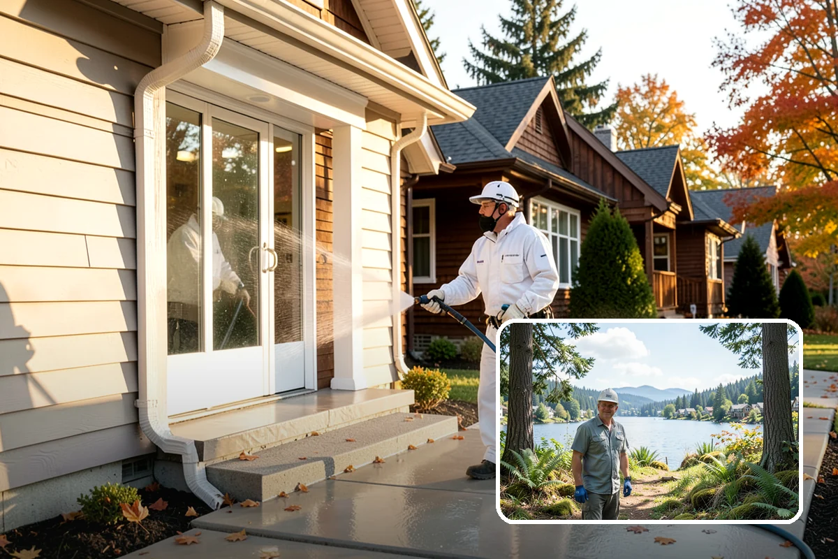 Stain Stripping in Milton, King County, WA - Removes failing coatings and old sealers cleanly