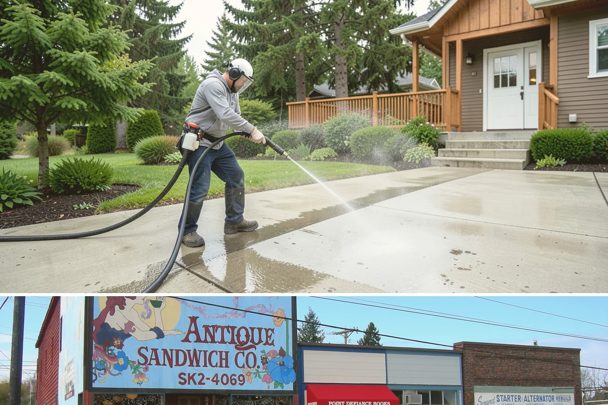 Stain Stripping in Ruston, Pierce County, WA - Ideal in the drier months so the stripped surface can dry fully before new stain or sealer is applied.
