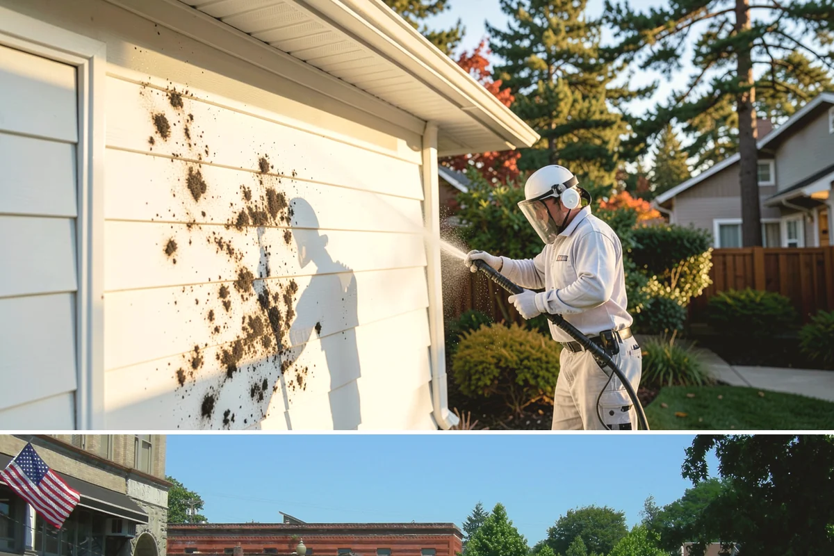 Stain Stripping in Snohomish, Snohomish County, WA - Ideal in the drier months so the stripped surface can dry fully before new stain or sealer is applied.