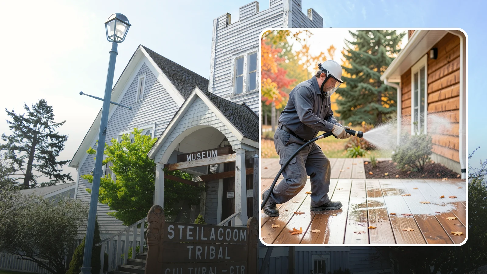 Stain Stripping in Steilacoom, Pierce County, WA - Stain stripping removes failing coatings, old sealers, and deep discoloration from wood and hardscape surfaces before refinishing.