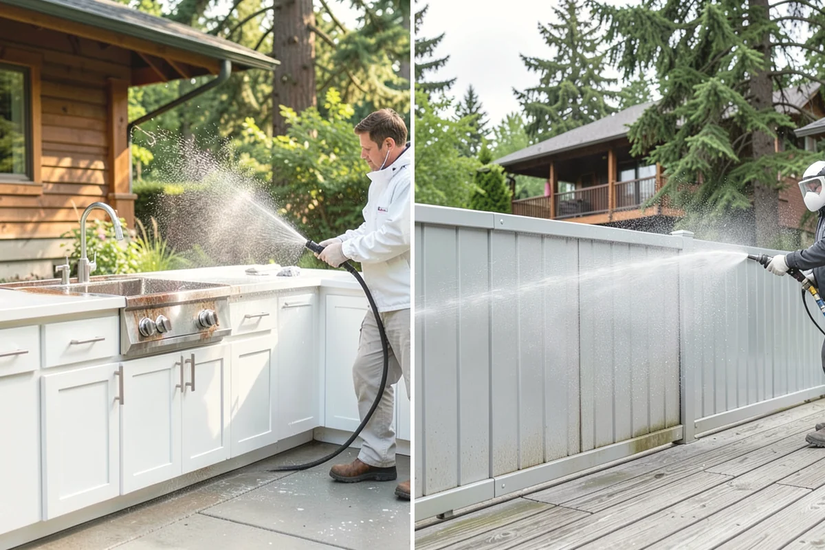 Stain Stripping in University Place, Pierce County, WA - Test the coating and confirm the right stripping approach