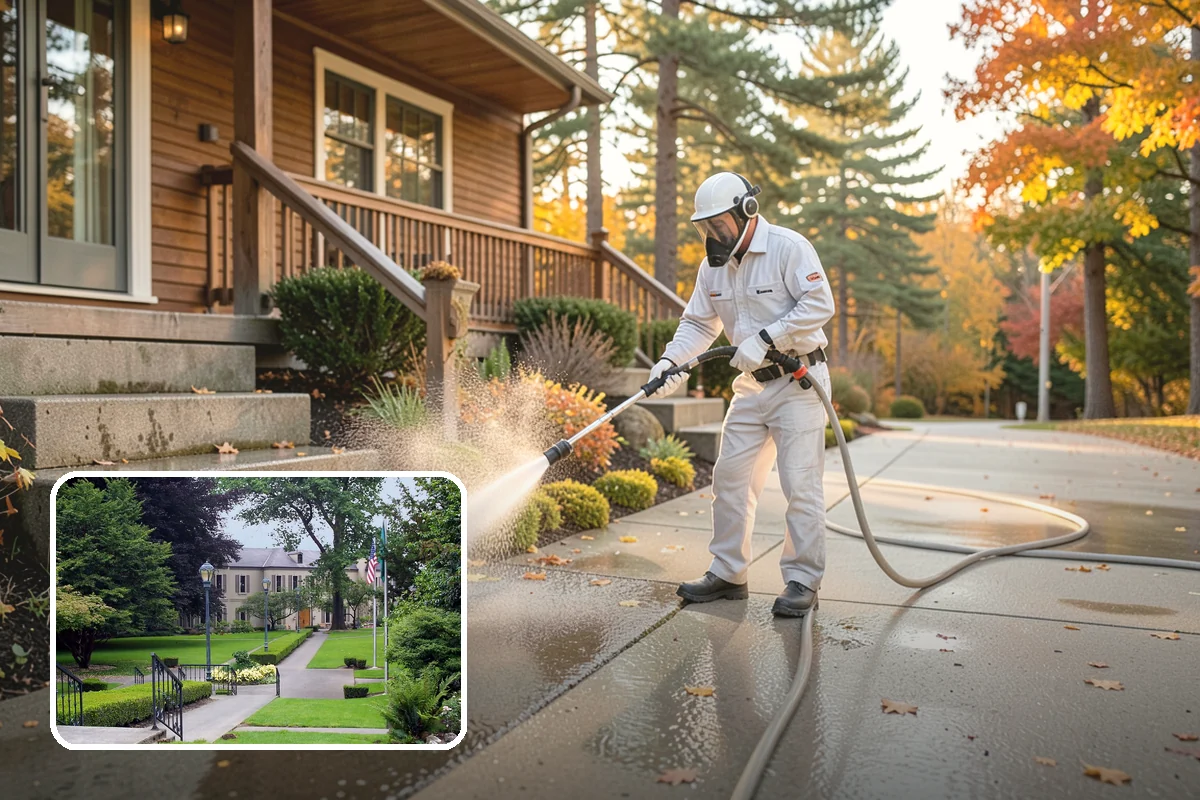 Stain Stripping in Woodinville, King County, WA - Removes failing coatings and old sealers cleanly