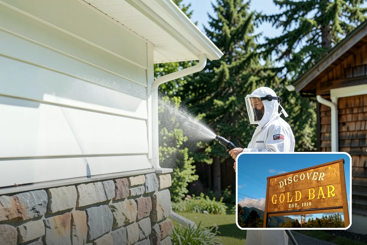 Stair Cleaning in Gold Bar, Snohomish County, WA - Removes the slick growth that causes stair falls